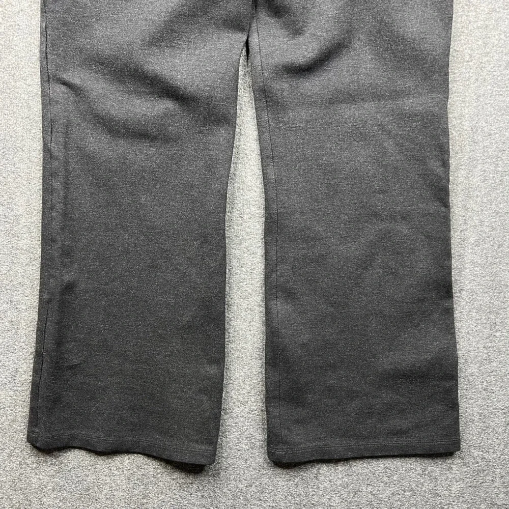 Betabrand Dress Pant Yoga Pants Women L Short Petite Gray Bootcut Ponte Knit - Picture 10 of 13